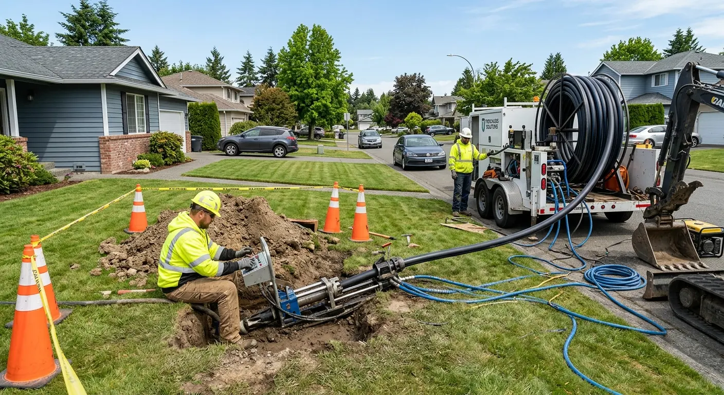 Sewer Line Installation in Apple Valley, CA